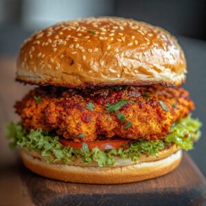 Tandoori Chicken Burger