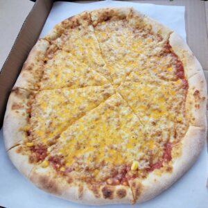Mexican Cheese Corn Cheese Pizza