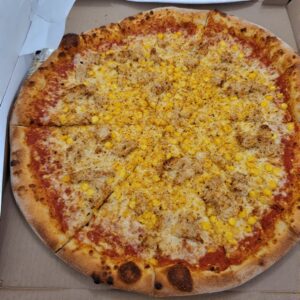 Chicken Corn Cheese Pizza