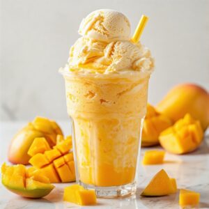 Mango Ice Cream Shake