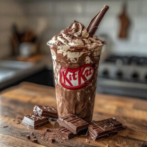 KitKat Chocolate Ice Cream Shake